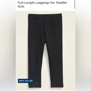 Old Navy BNWT Black leggings 2T Unopened